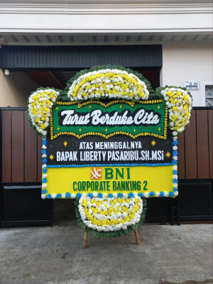 Papan Bunga Duka di Kemiri Muka