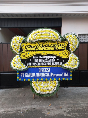 Papan Bunga Duka di Kemiri Muka
