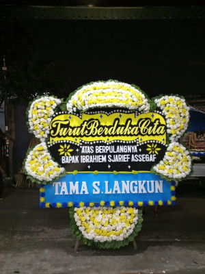 Papan Bunga Duka di Kemiri Muka