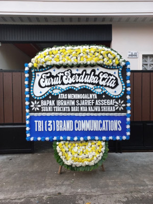 Papan Bunga Duka di Kemiri Muka